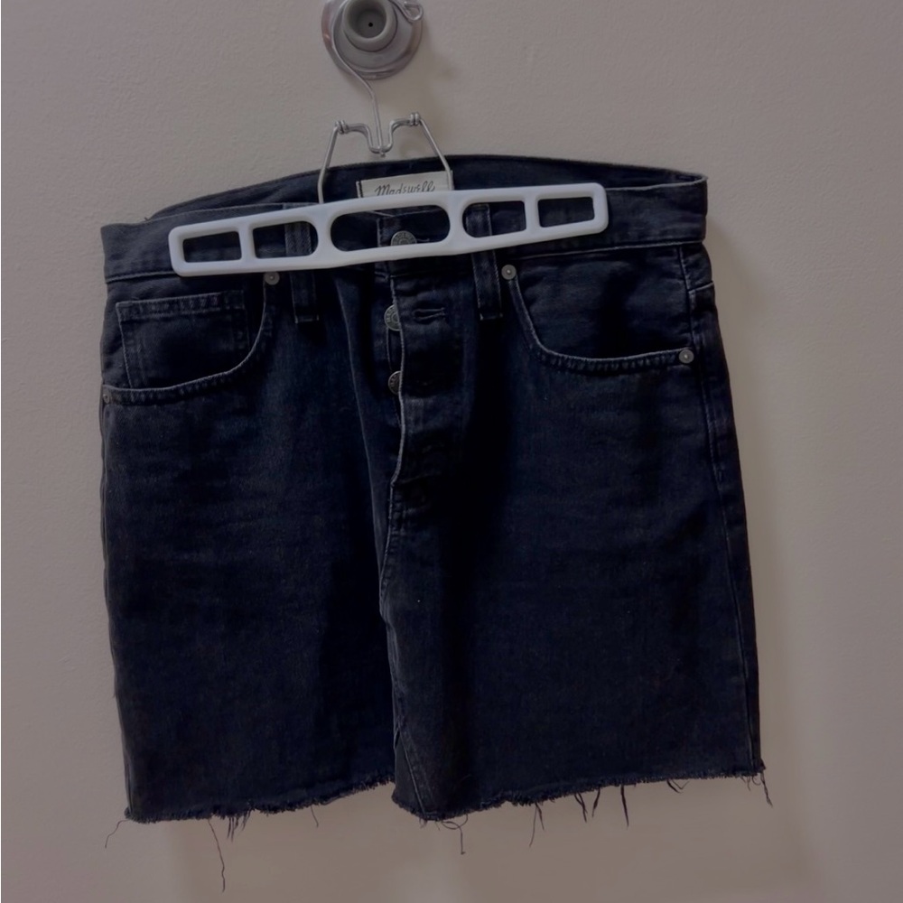 Madewell denim skirt
